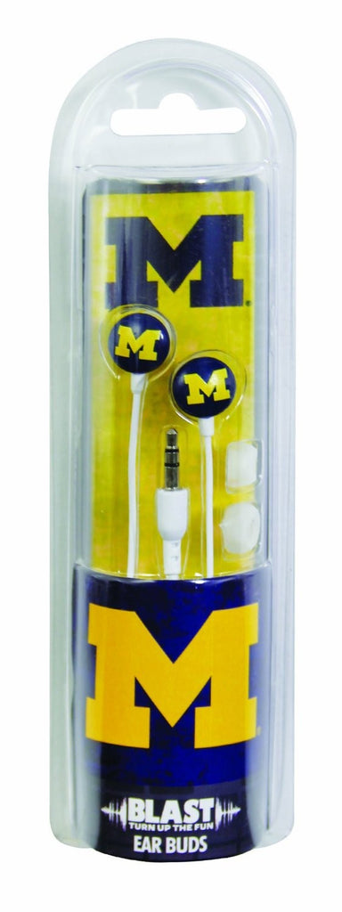 Michigan Wolverines Team Logo Earphones