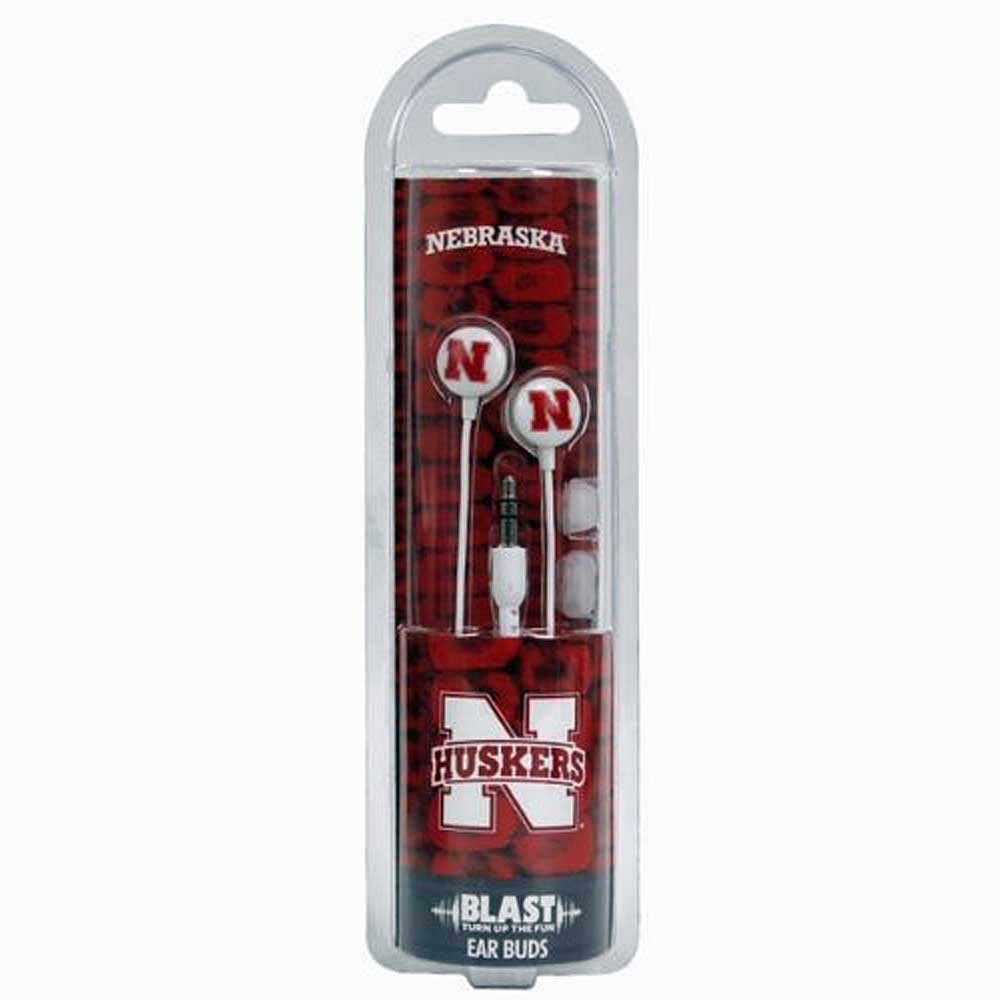 Nebraska Cornhuskers Team Logo Earphones