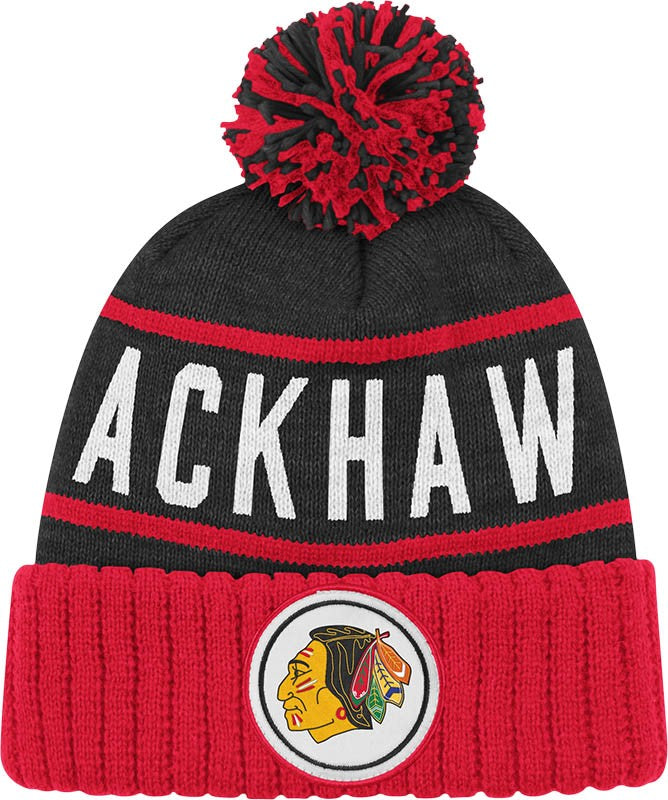Chicago Blackhawks High 5 Cuffed Knit