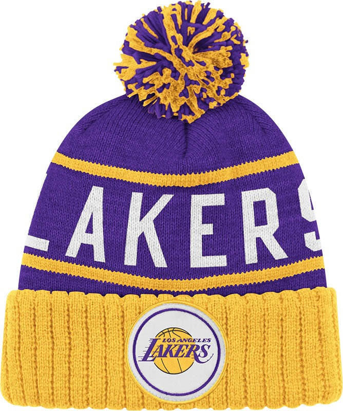 Los Angeles Lakers High 5 Cuffed Knit