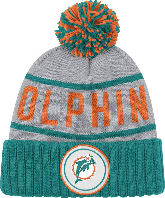 Miami Dolphins High 5 Cuffed Knit