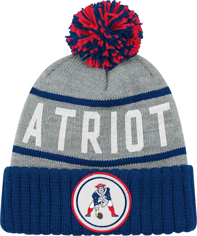 New England Patriots High 5 Cuffed Knit
