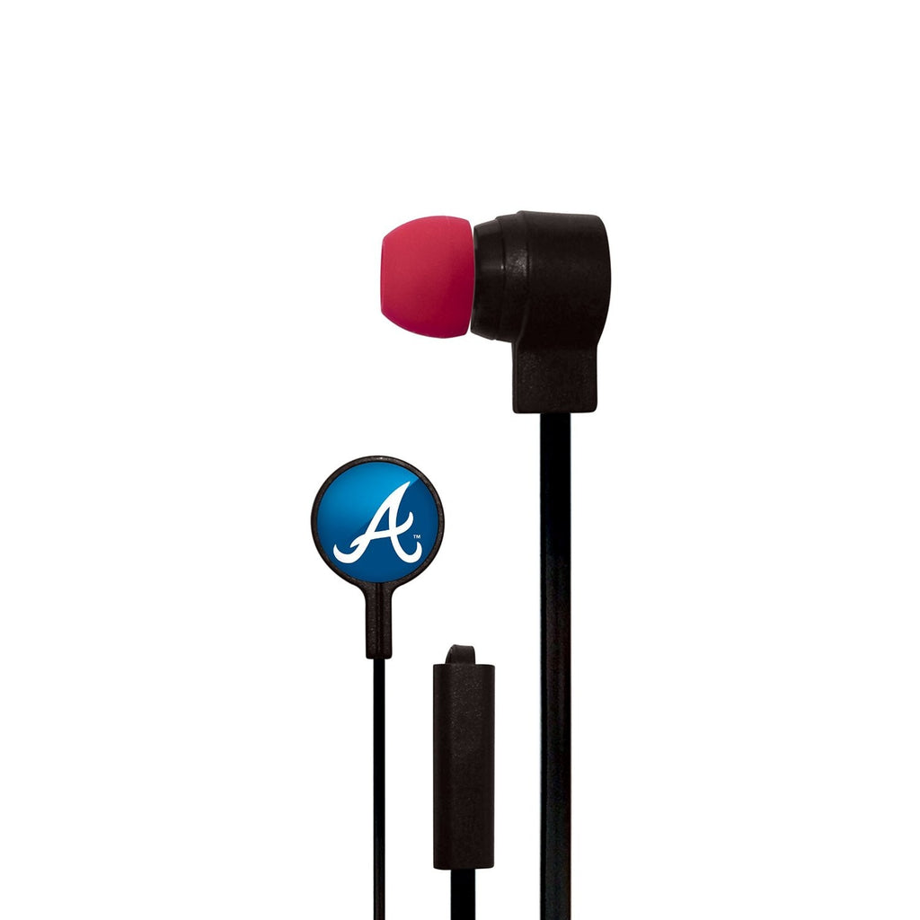 Atlanta Braves Slim Hands Free Ear Buds