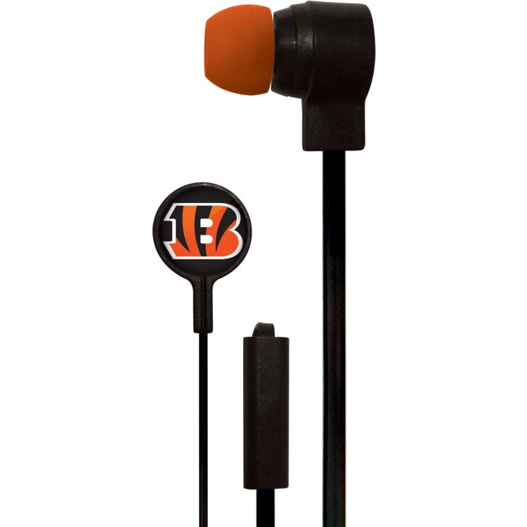 Cincinnati Bengals Slim Hands Free Ear Buds
