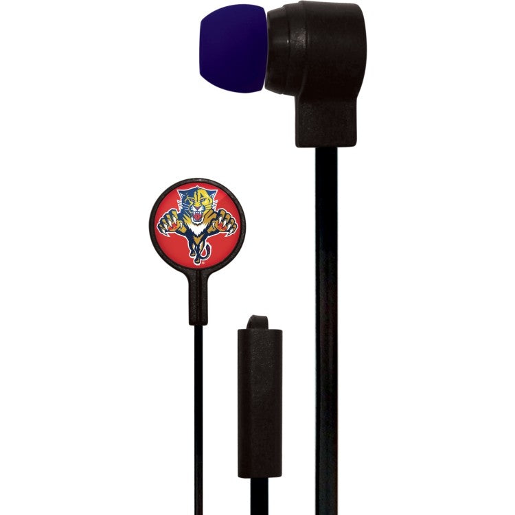 Florida Panthers Slim Hands Free Ear Buds
