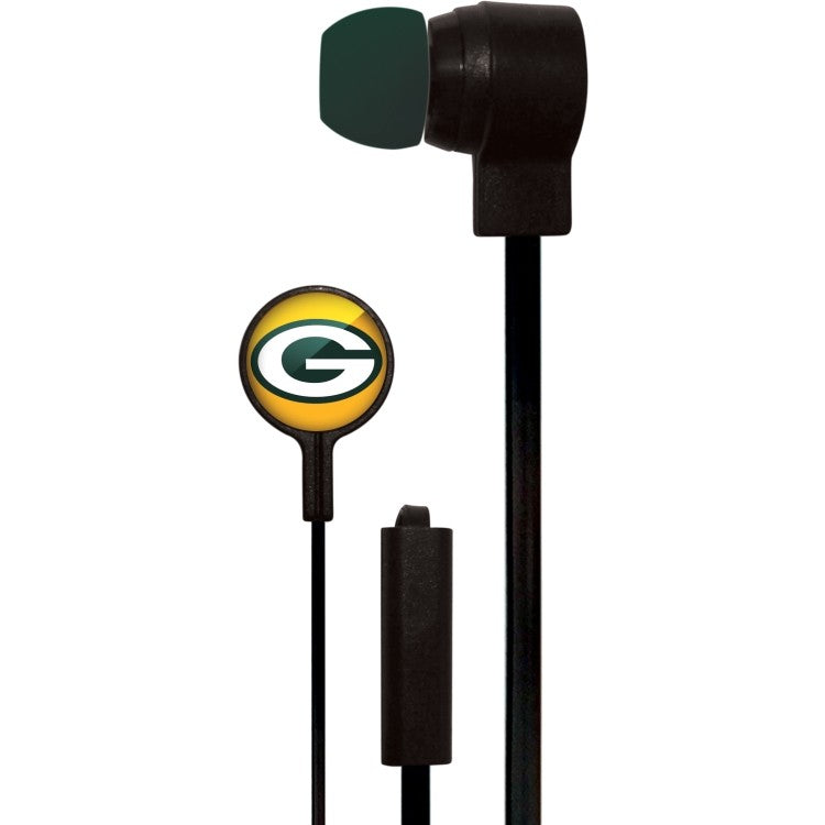 Green Bay Packers Retro Slim Hands Free Ear Buds