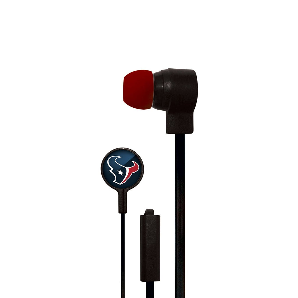 Houston Texans Slim Hands Free Ear Buds