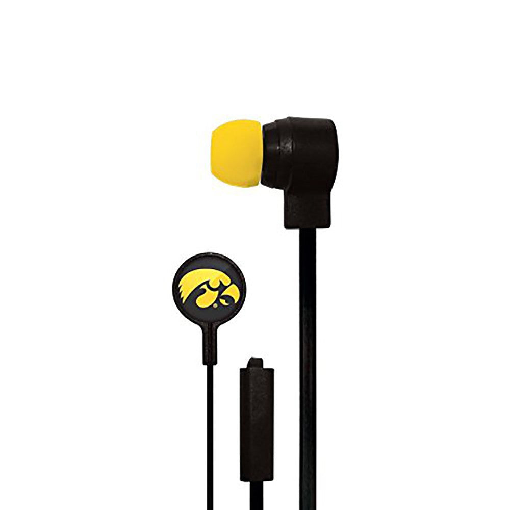 Iowa Hawkeyes Slim Hands Free Ear Buds