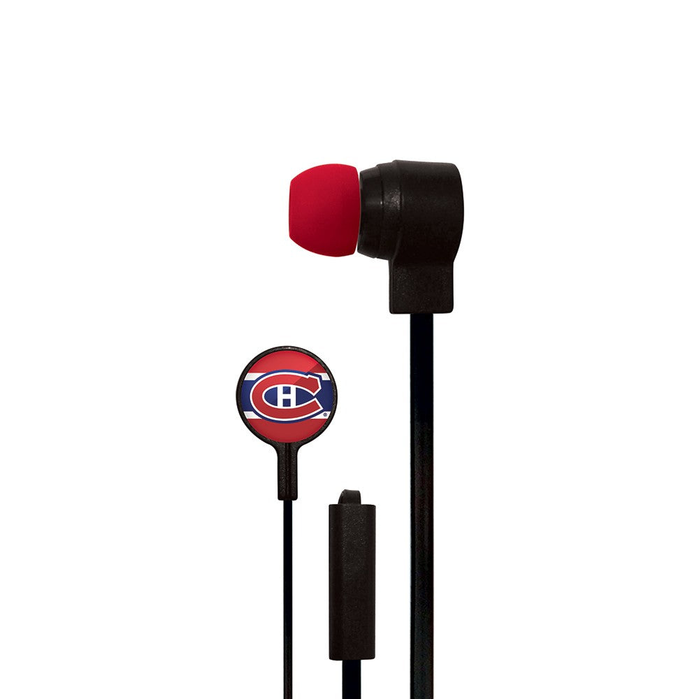 Montreal Canadiens Slim Hands Free Ear Buds
