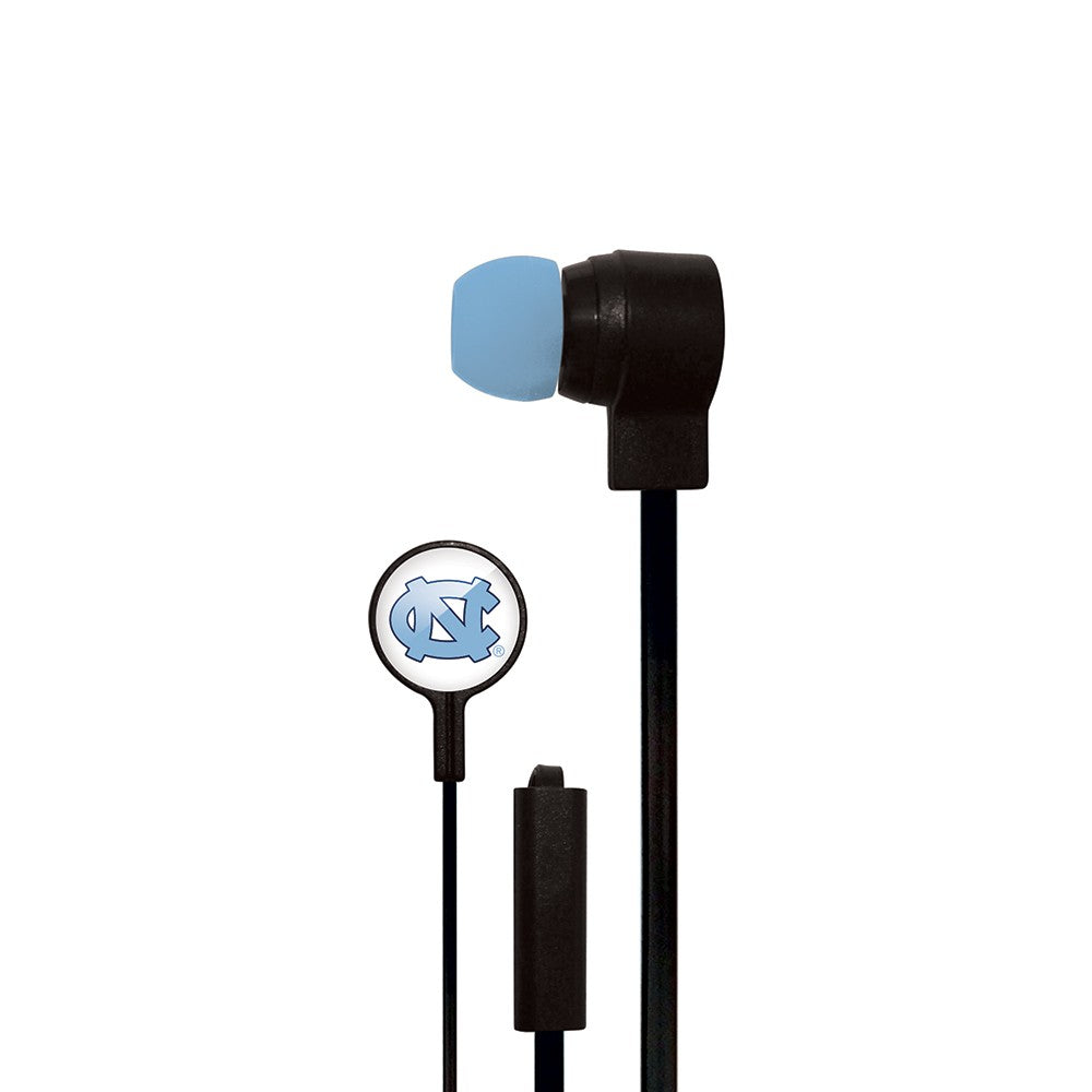 North Carolina Tar Heels Slim Hands Free Ear Buds