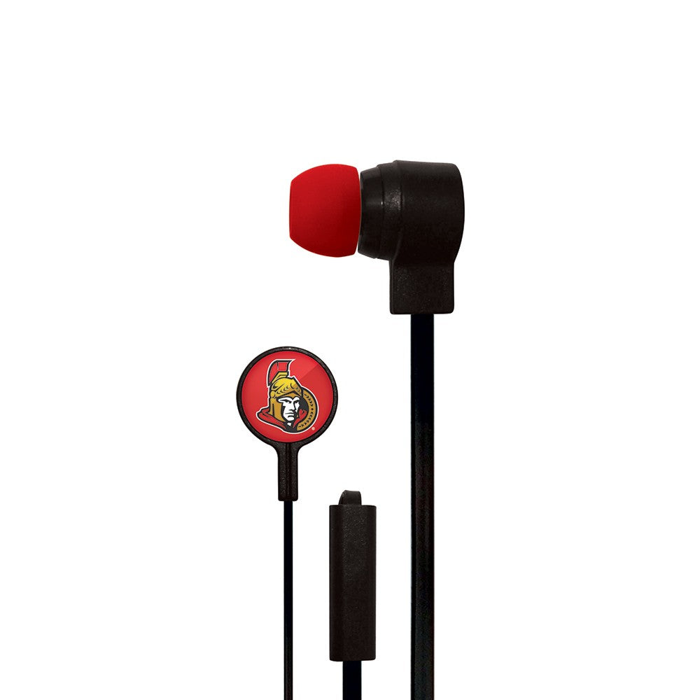 Ottawa Senators Slim Hands Free Ear Buds