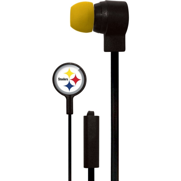 Pittsburgh Steelers Slim Hands Free Ear Buds