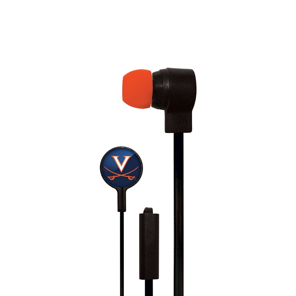 Virginia Cavaliers Slim Hands Free Ear Buds