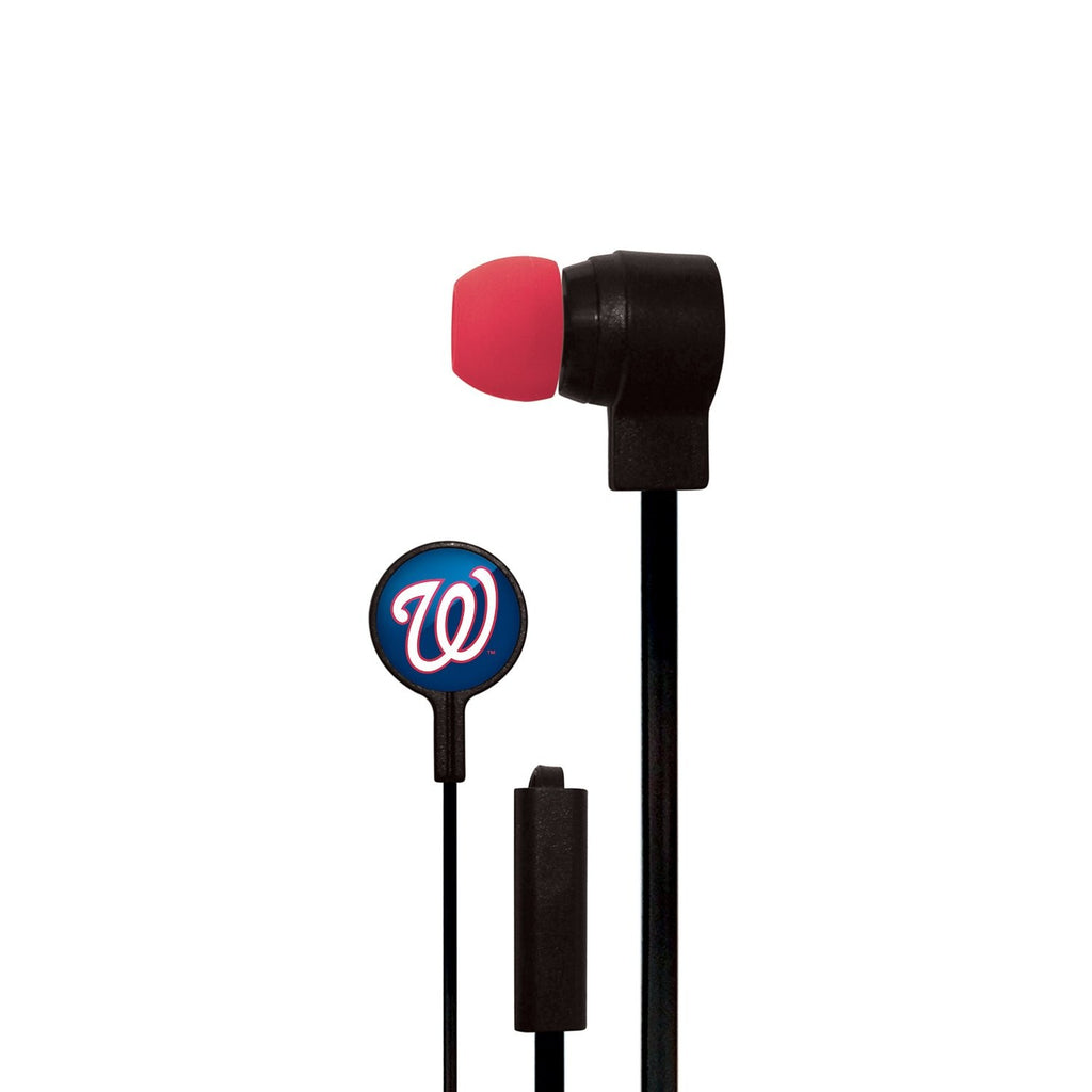 Washington Nationals Slim Hands Free Ear Buds