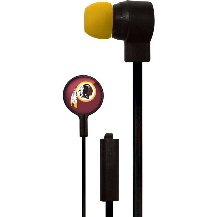 Washington Redskins Slim Hands Free Ear Buds