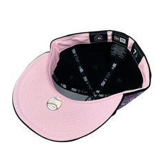 New York Mets Black with Pink UV and Sweatband 25th Anniversary