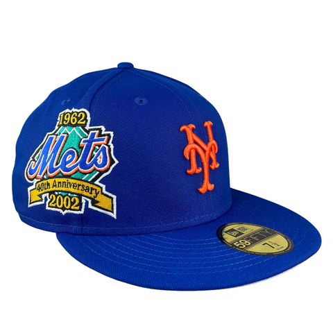 59FIFTY New York Mets Royal/Purple XL Logo Patch