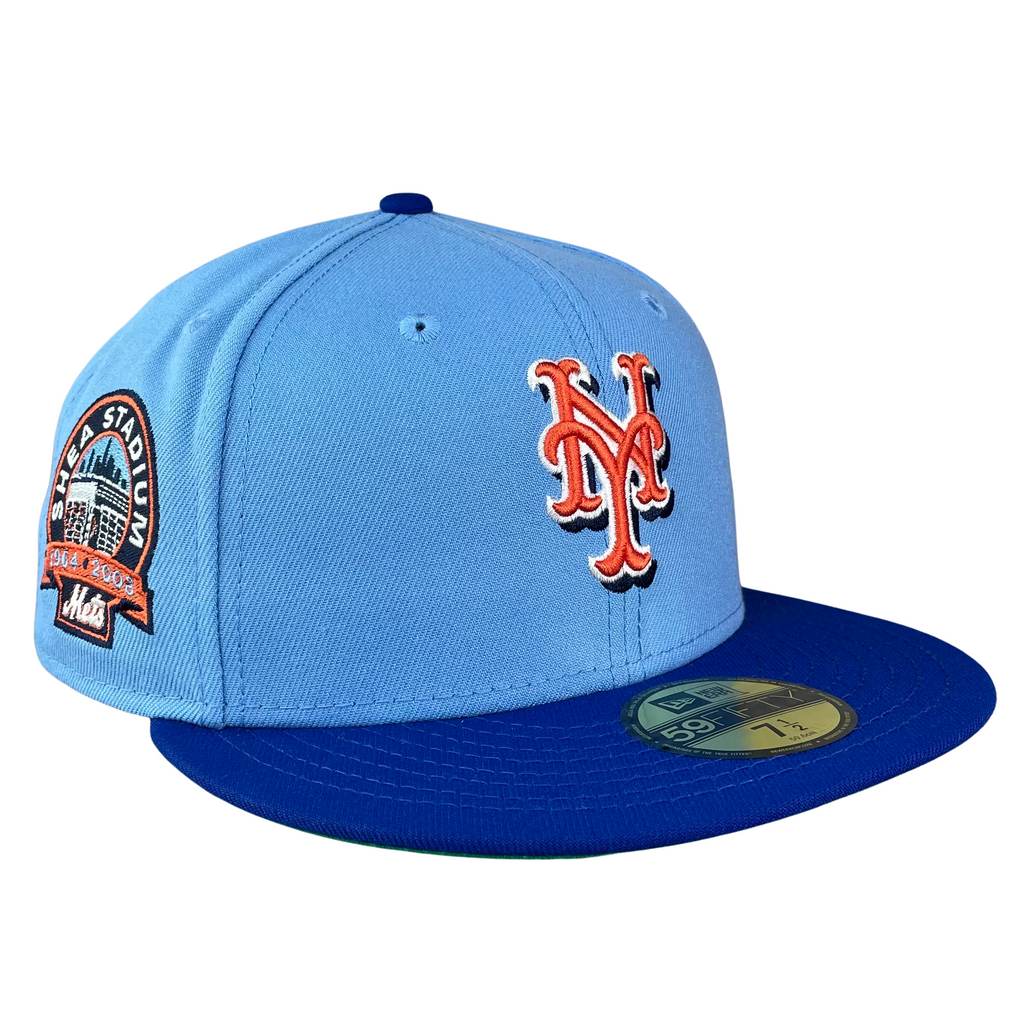 59FIFTY New York Mets Sky Blue/Royal/Green 1985 Shea Stadium Patch