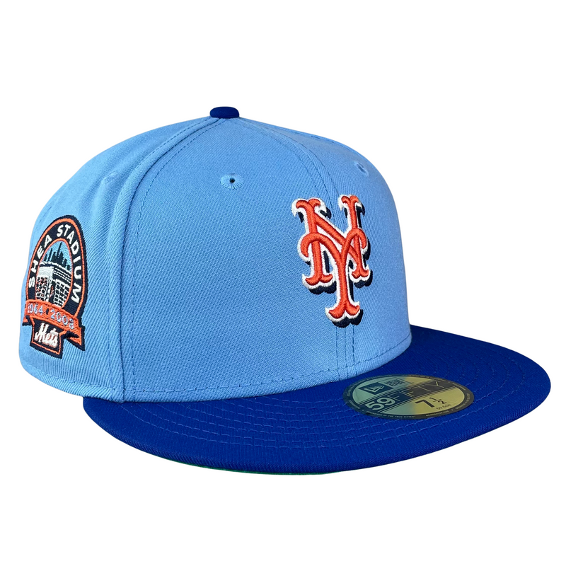 New York Mets Camo Green Shea Stadium Patch Camo Pattern UV 59FIFTY Fitted  Hat