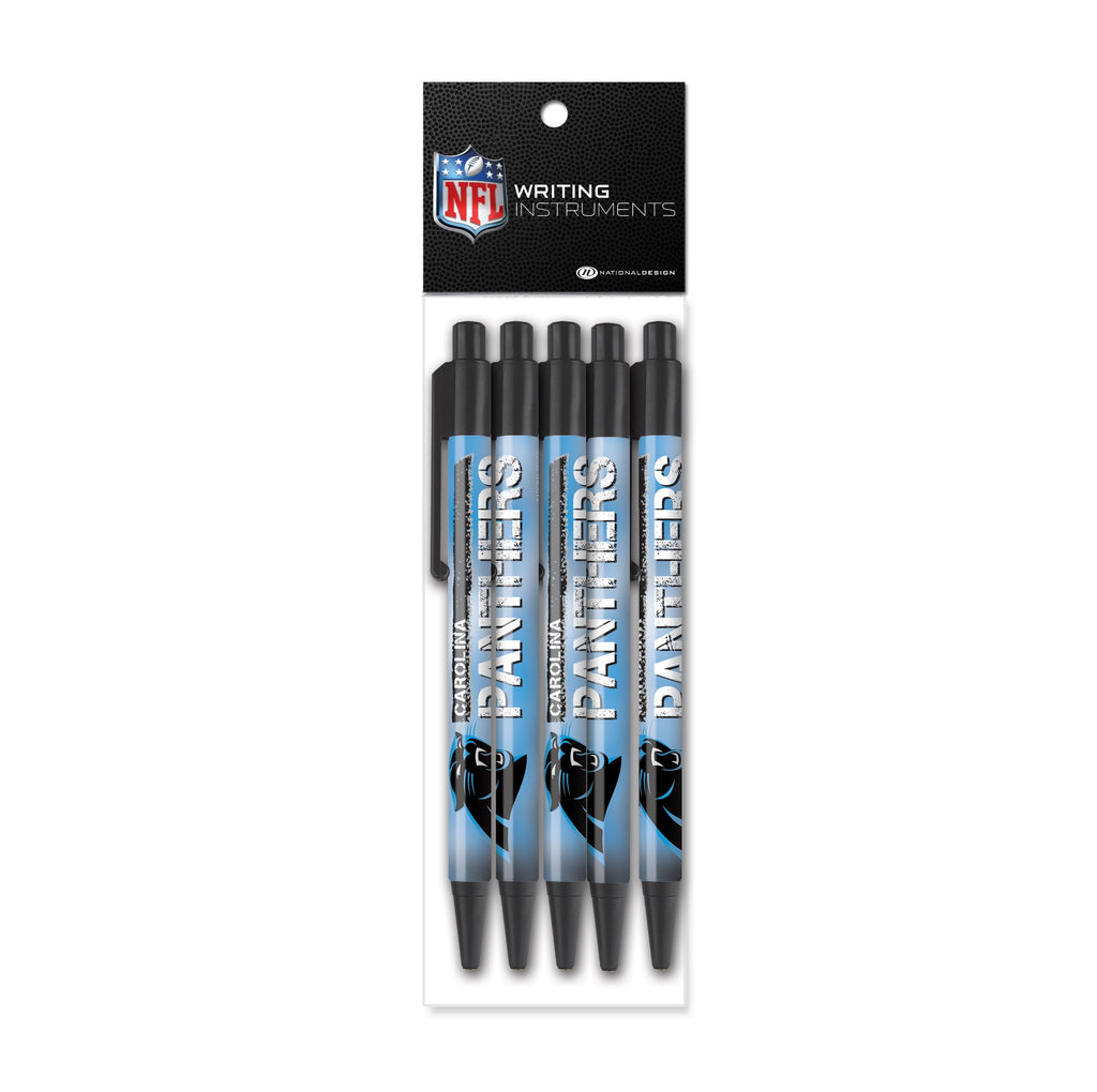 Carolina Panthers 5 Pk Colorama Pen