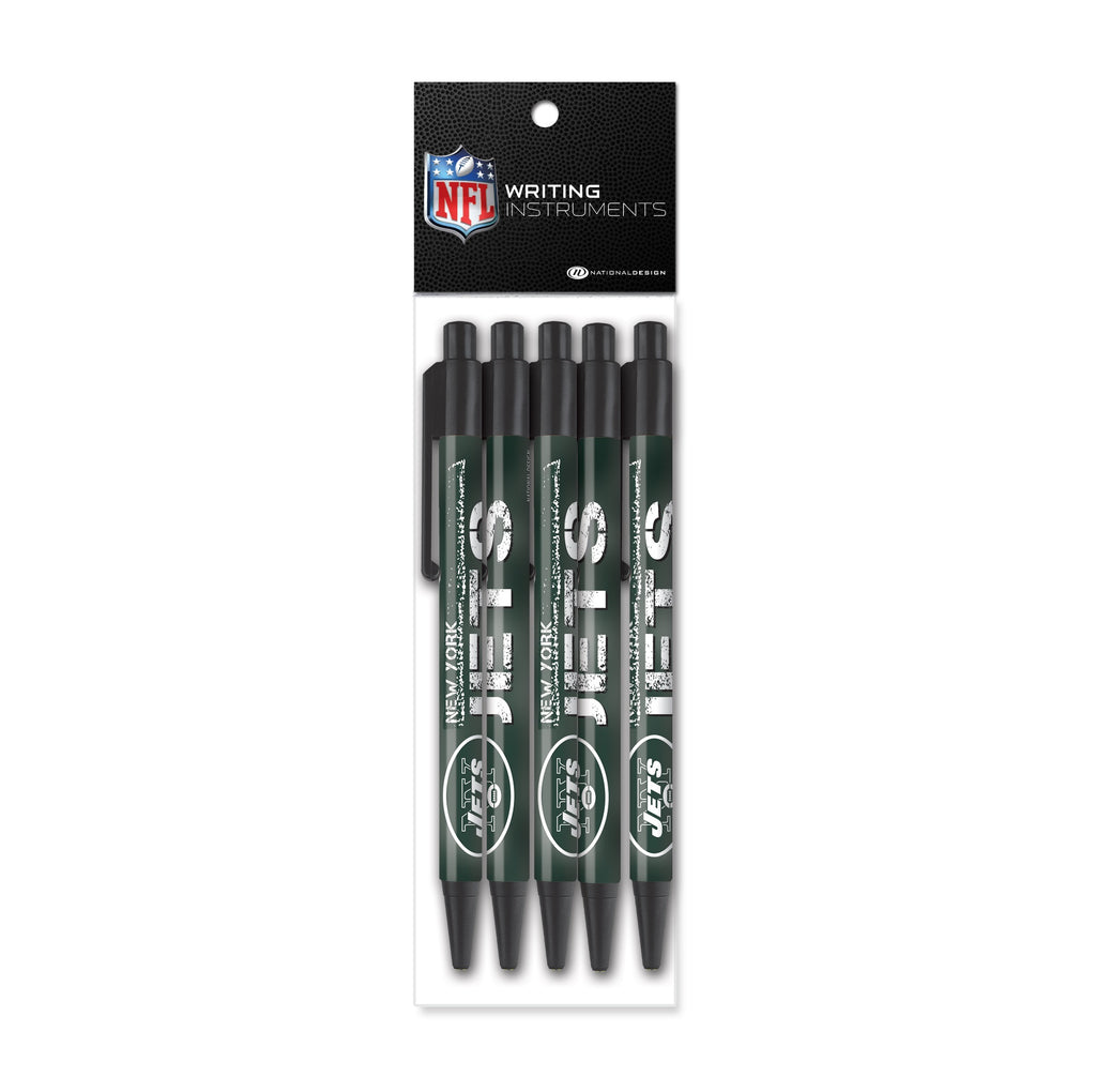 New York Jets 5 Pk Colorama Pen