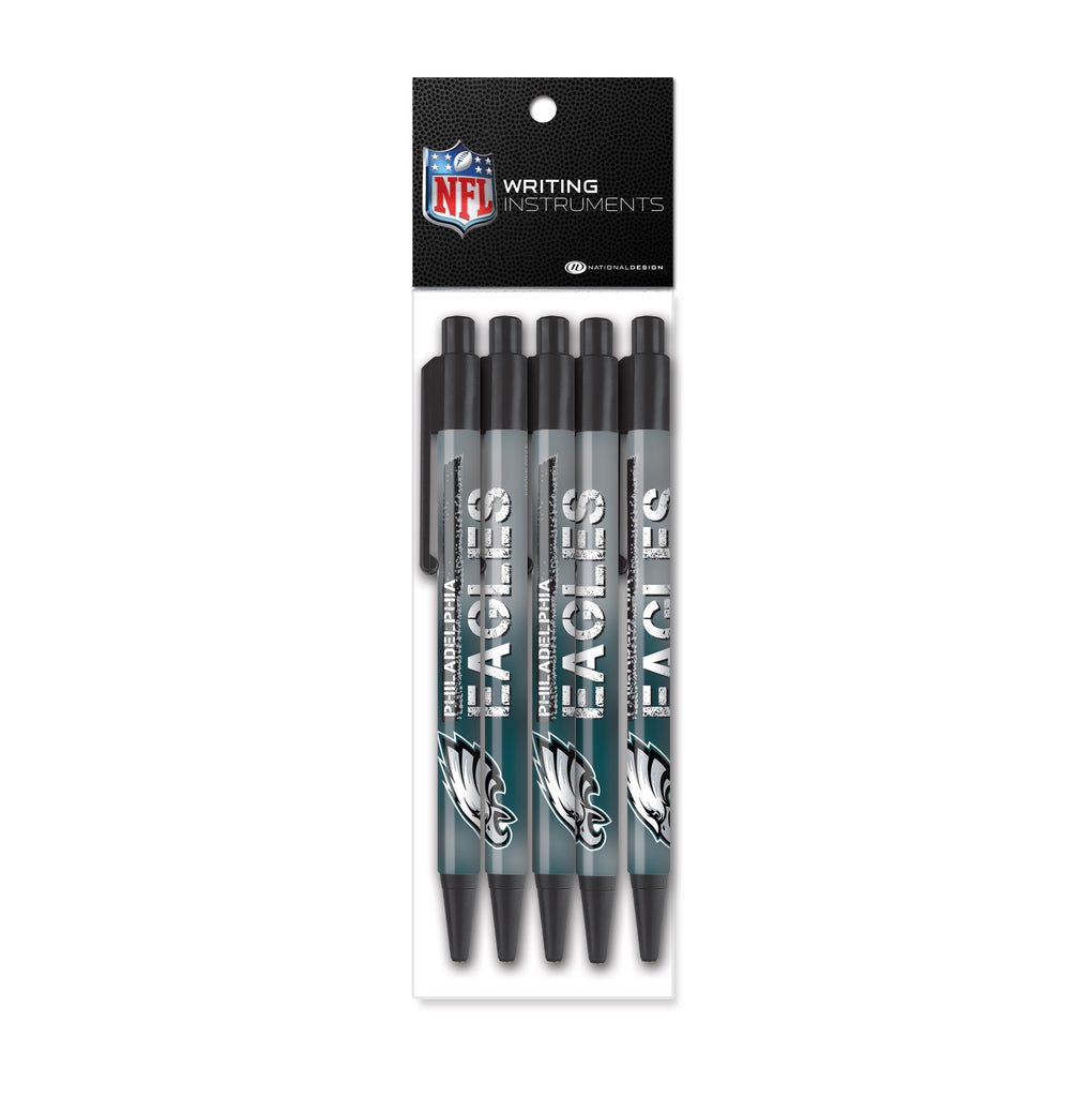 Philadelphia Eagles 5 Pk Colorama Pen