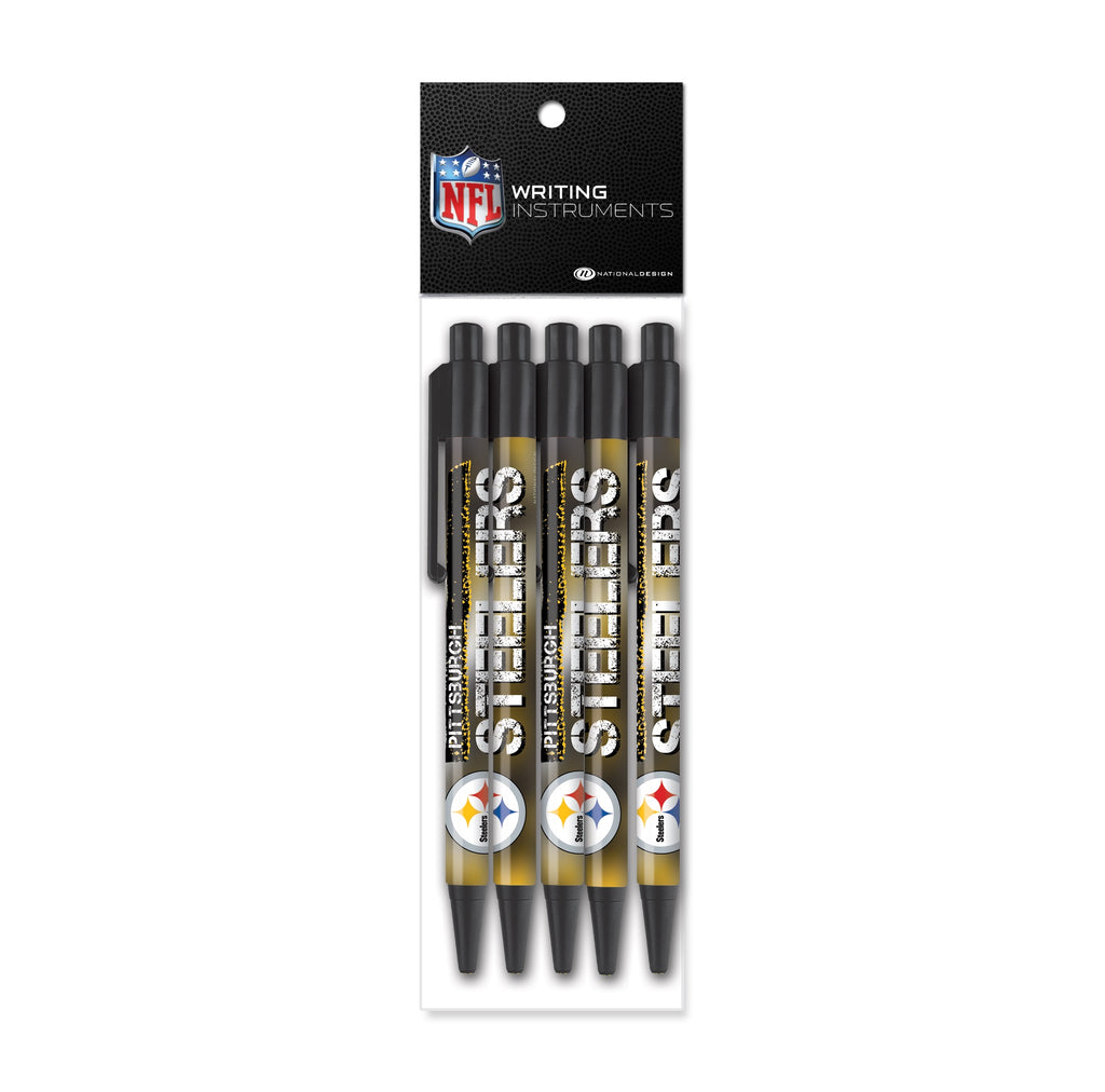 Pittsburgh Steelers 5 Pk Colorama Pen