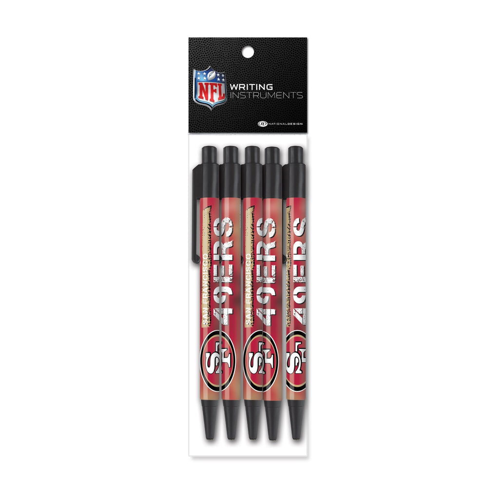 San Francisco 49ers 5 Pk Colorama Pen