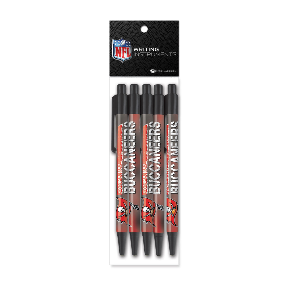 Tampa Bay Buccaneers 5 Pk Colorama Pen
