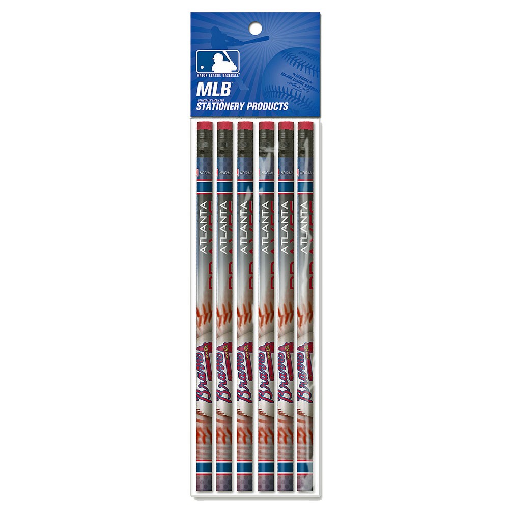 Atlanta Braves Pencils (6-pack)