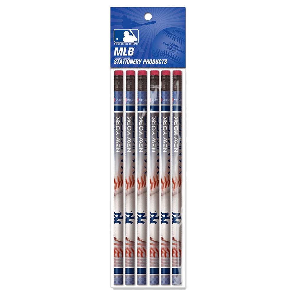 New York Yankees 6 Pack Pencils