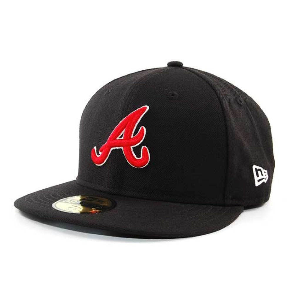 Atlanta Braves 5950 Blk/Scar/Wht