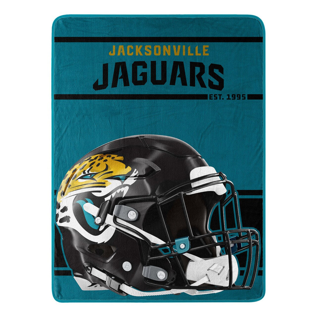 Jacksonville Jaguars 46" X 60" Run Micro Raschel Throw Blanket