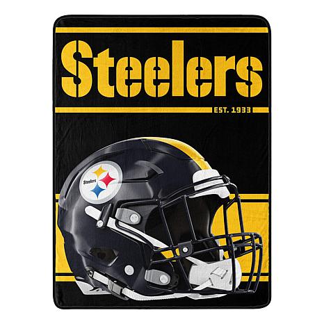 Pittsburgh Steelers 46" X 60" Run Micro Raschel Throw Blanket