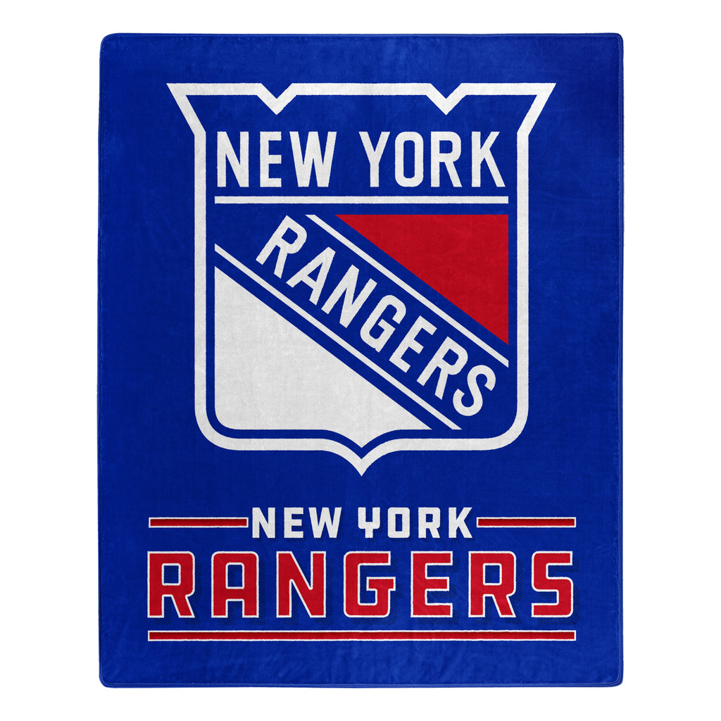 New York Rangers 50" x 60" Interference Royal Plush Blanket