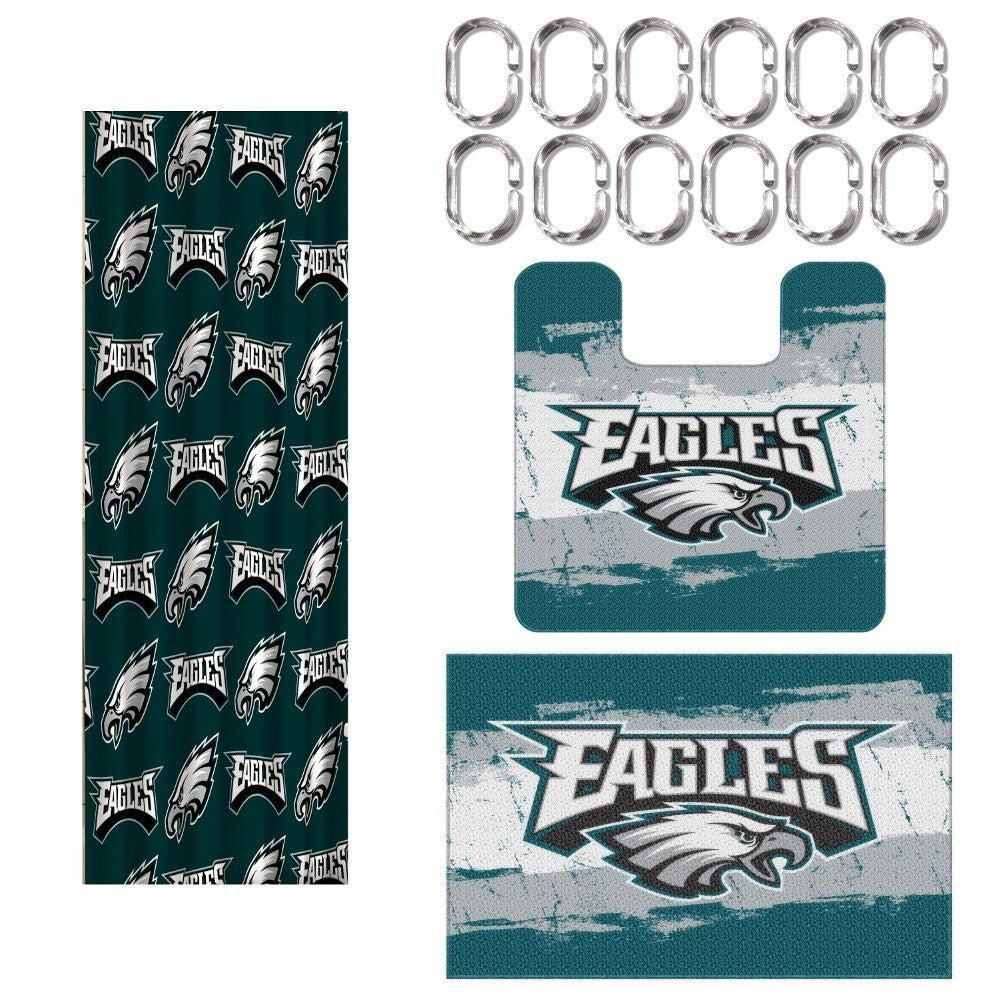 Philadelphia Eagles 15pc Bath Set