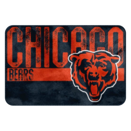 Chicago Bears 20" x 30" Worn Out Printed Foam Mat