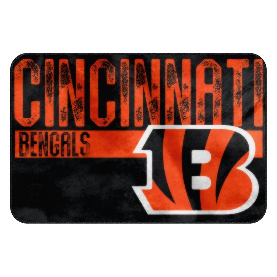 Cincinnati Bengals 20" x 30" Worn Out Printed Foam Mat