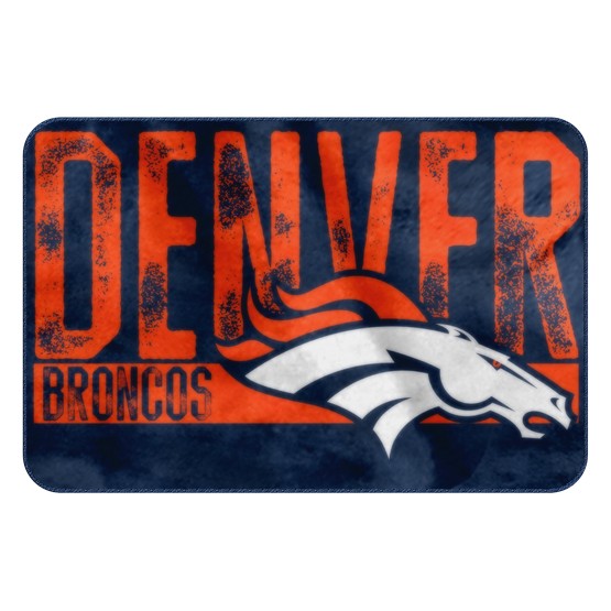 Denver Broncos 20" x 30" Worn Out Printed Foam Mat