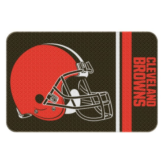 Cleveland Browns 20" x 30" Rounded Edge Bath Rug