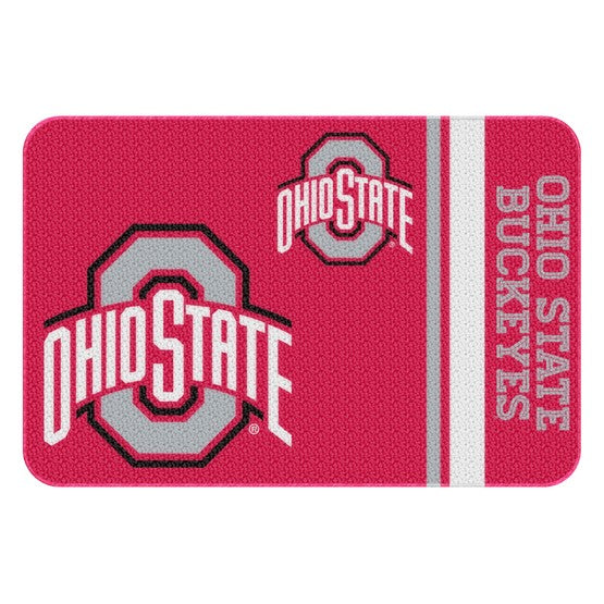 Ohio State Buckeyes 20" x 30" Rounded Edge Bath Rug