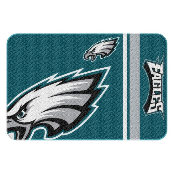 Philadelphia Eagles 20" x 30" Rounded Edge Bath Rug