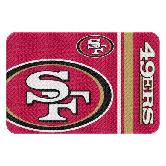 San Francisco 49ers 20" x 30" Rounded Edge Bath Rug