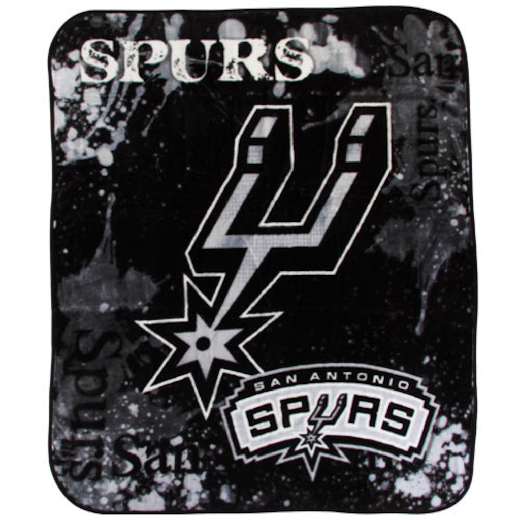 San Antonio Spurs 50" x 60" Dropdown Royal Plush