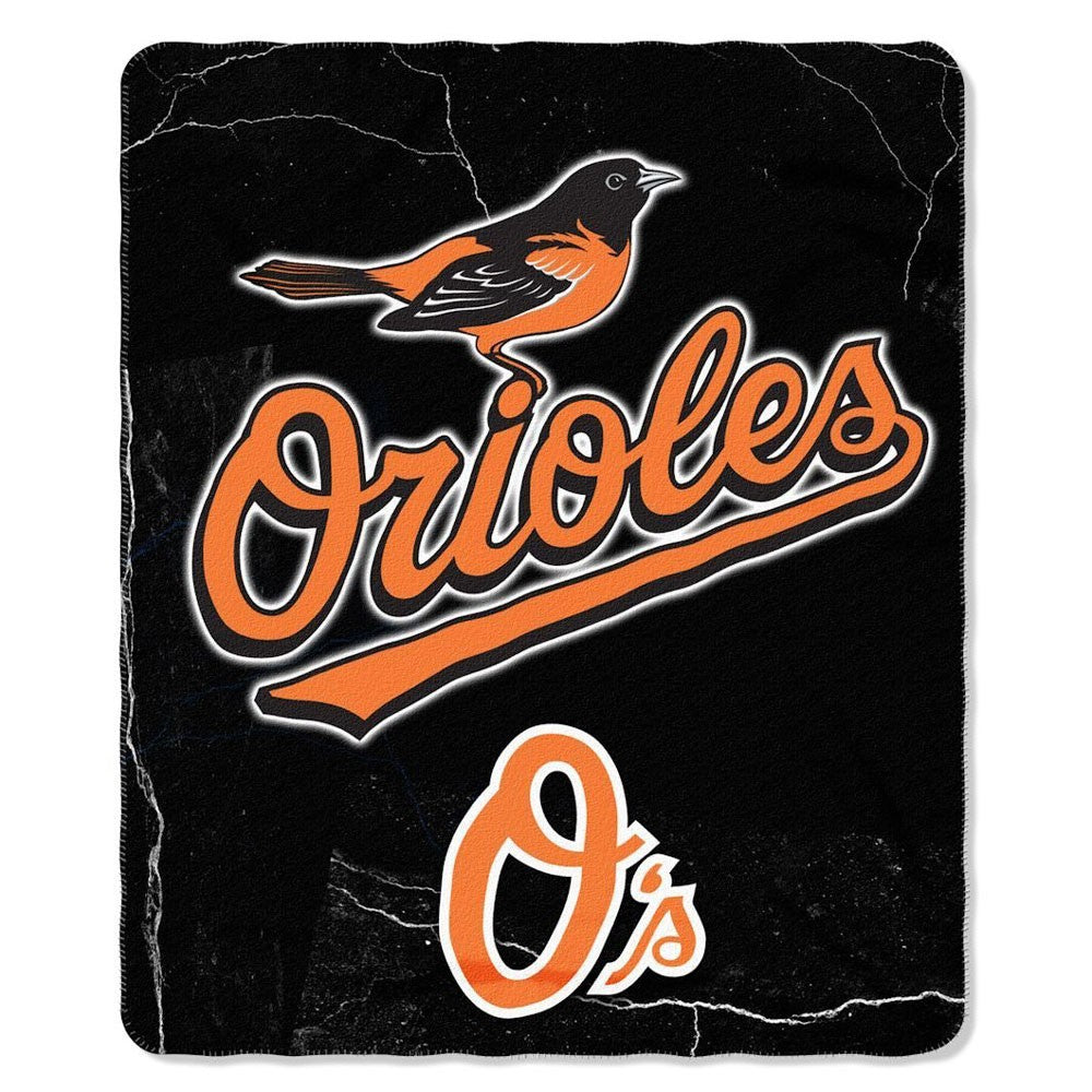 Baltimore Orioles 50" x 60" Wicked Fleece Throw