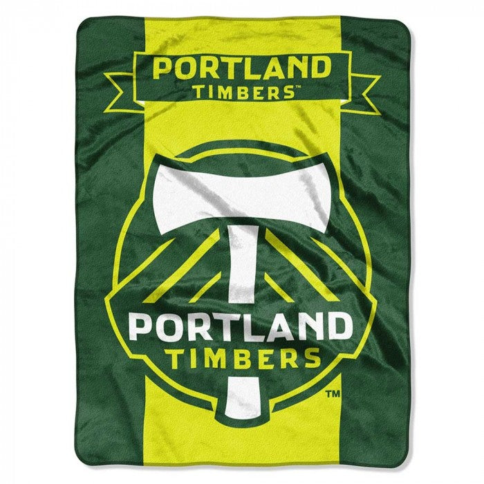 Portland Timbers 50" x 60" Goal Keeper Royal Plush