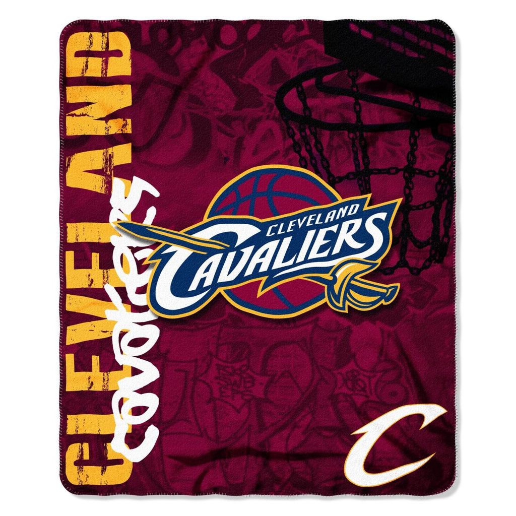 Cleveland Cavaliers 50" x 60" Hard Knocks Fleece Throw