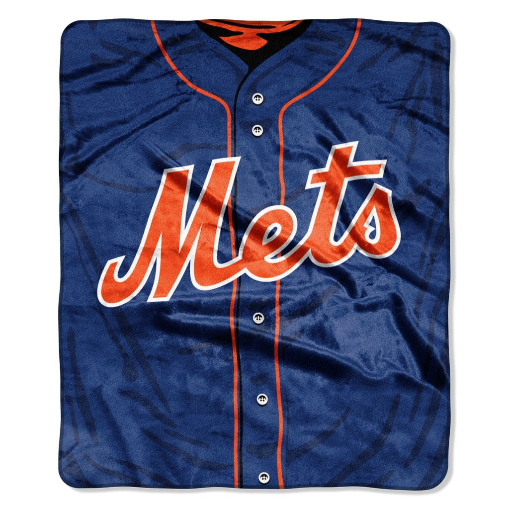 New York Mets 50" x 60" Jersey Royal Plush Throw Blanket