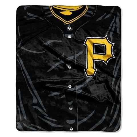 Pittsburgh Pirates 50" x 60" Jersey Royal Plush Throw Blanket