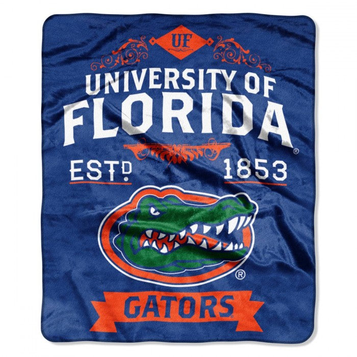 Florida Gators 50" x 60" Label Royal Plush